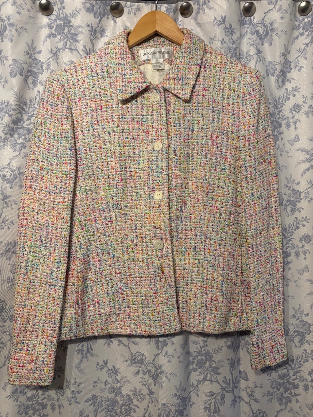 Size 14 Jones, New York Tweed blazer
